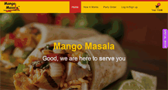 Desktop Screenshot of mangomasala.com